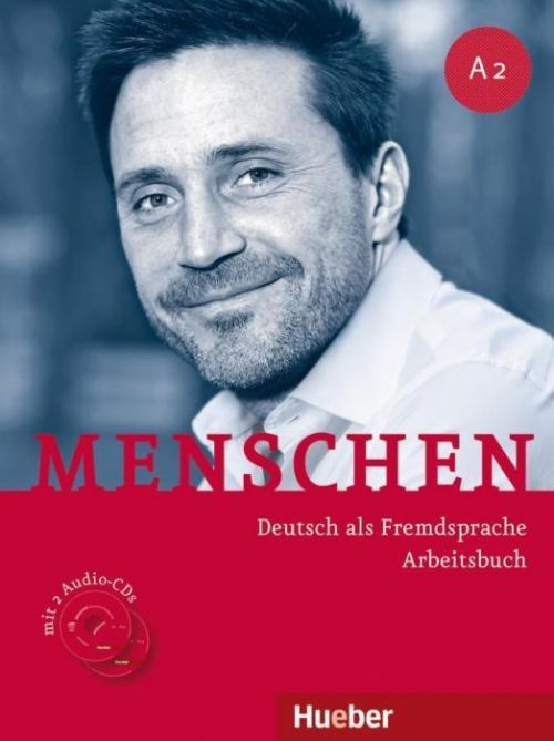 Menschen A2. Arbeitsbuch mit 2 Audio-CDs (Pude Angela)(Paperback)(v němčině)