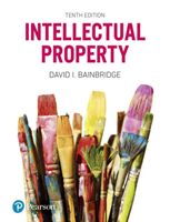 Intellectual Property (Bainbridge David)(Paperback / softback)