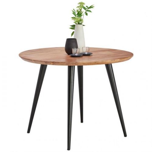 Jídelní Stůl Akácie Černá Barvy Akácie Xora