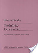 Infinite Conversation (Blanchot Maurice)(Paperback)