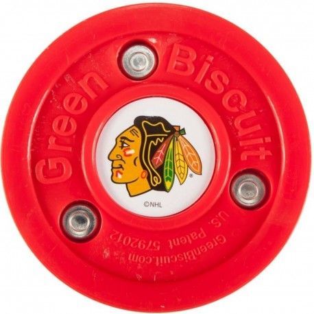 Green Biscuit Puk Nhl Chicago Blackhawks Red, Chicago Blackhawks