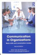 Communication in Organizations - Basic Skills and Conversation Models (Van der Molen Henk T.)(Paperback / softback)