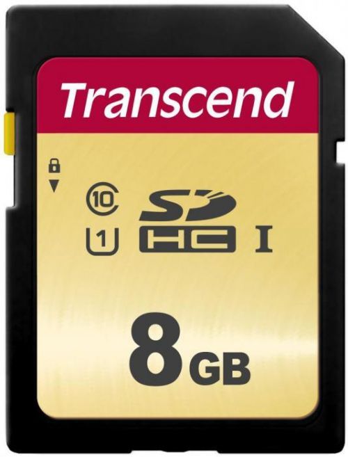 Transcend SDHC 500S 8GB UHS-I U1 (R95, W60 MB/s) (TS8GSDC500S)