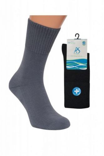 Pánské ponožky Regina Socks Purista Antybakteriální Froté - 39-42 - černá