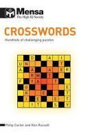 Mensa Crosswords - Hundreds of Challenging Puzzles (Russell Ken)(Paperback)