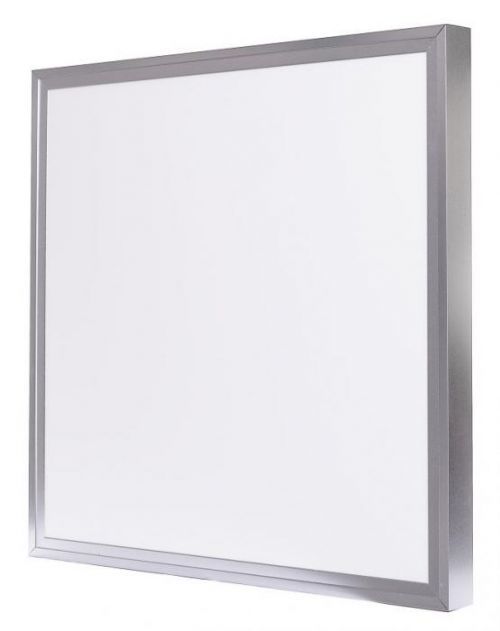 LED Solution Stříbrný přisazený LED panel s rámečkem 600 x 600mm 40W Premium Barva světla: Studená bílá 189019_LED-GPL44-RAM