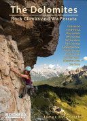 Dolomites - Rock Climbs and via Ferrata (Rushforth James)(Paperback)