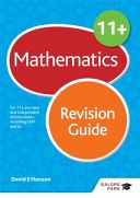 11+ Maths Revision Guide - For 11+, Pre-Test and Independent School Exams Including CEM, GL and ISEB (Hanson David E.)(Paperback)