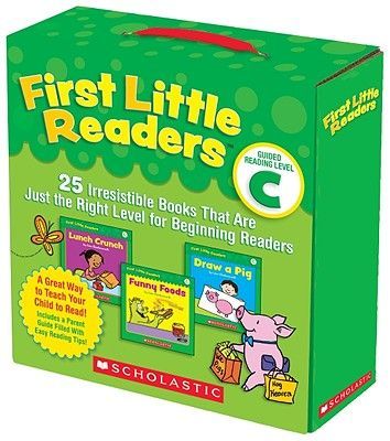 First Little Readers: Guided Reading, Level C: 25 Irresistible Books That Are Just the Right Level for Beginning Readers (Charlesworth Liza)(Boxed Set)