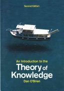Introduction to the Theory of Knowledge (O'Brien Dan)(Paperback)