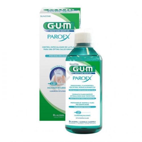 GUM Paroex ústní voda (CHX 0.06%) 500 ml