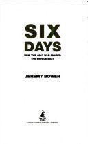 Six Days - How the 1967 War Shaped the Middle East (Bowen Jeremy)(Paperback)