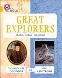 Great Explorers: Christopher Columbus and Neil Armstrong - Band 09/Gold (Guillain Charlotte)(Paperback)