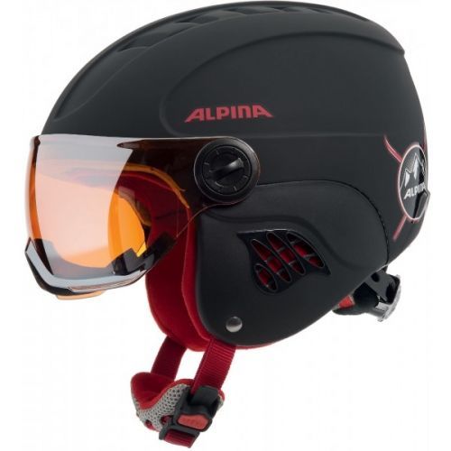 Alpina Sports CARAT LE VISOR HM - Juniorská lyžařská helma