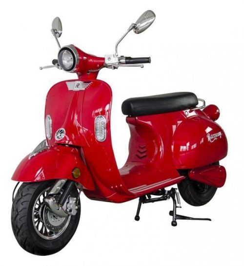 Elektrický motocykl RACCEWAY CENTURY, červený-lesklý
