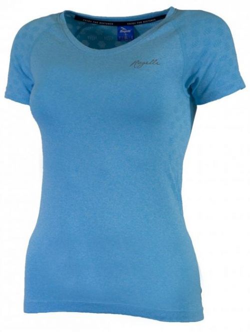Dámské funkční bezešvé triko Rogelli SEAMLESS, modrý melír L