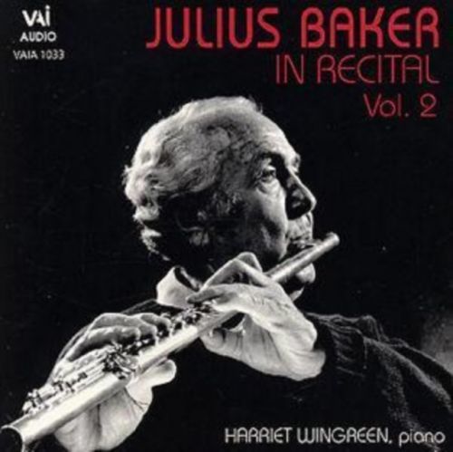 Julius Baker - JULIUS BAKER IN RECITAL VOL.2 (CD / Album)
