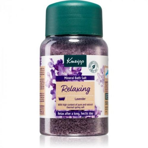 Kneipp Relaxing Lavender sůl do koupele s minerály 500 g