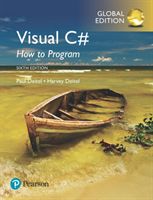 Visual C# How to Program, Global Edition (Deitel Harvey)(Mixed media product)