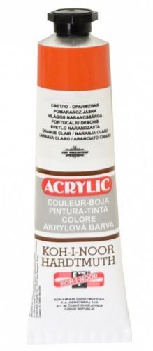 Koh-i-noor Akrylová barva oranžová tmavá 40 ml