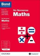 Bond: Maths: No Nonsense - 5-6 Years (Lindsay Sarah)(Paperback)