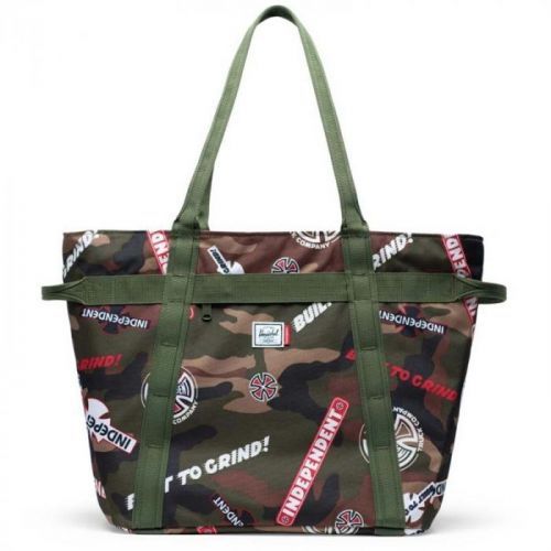 taška HERSCHEL - Independent Alexander Zip Woodland Camo Multi Independent Logo/Cypress (03028) veli