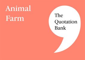 Quotation Bank - Animal Farm(Paperback / softback)