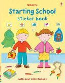 Starting School Sticker Book (Brooks Felicity)(Paperback)