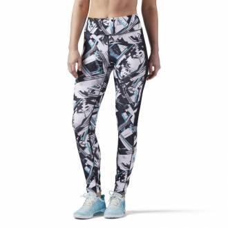 Reebok Dámské legíny WOR AOP TIGHT - WING SOLTEA CE1208