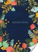 Address Book - Modern Floral Large(Diary)