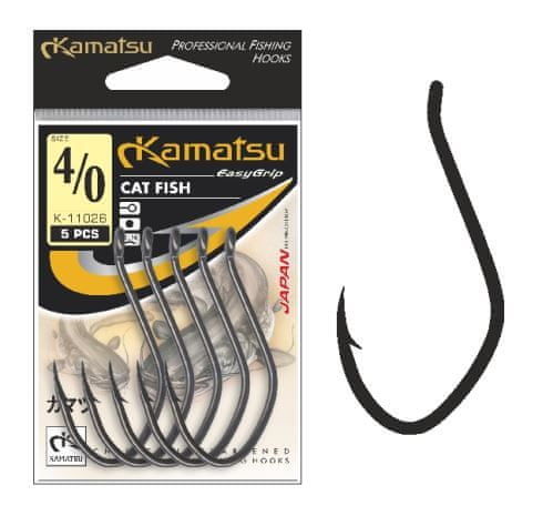 Kamatsu Háček Cat Fish S Očkem 5ks Vel.4/0