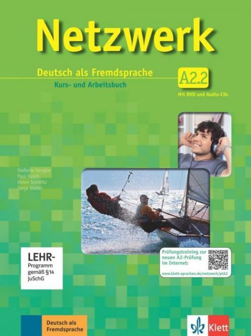 Netzwerk / Kurs- und Arbeitsbuch A2, Teilband 2 mit 2 Audio-CDs und DVD (Sieber Tanja)(Paperback)(v němčině)