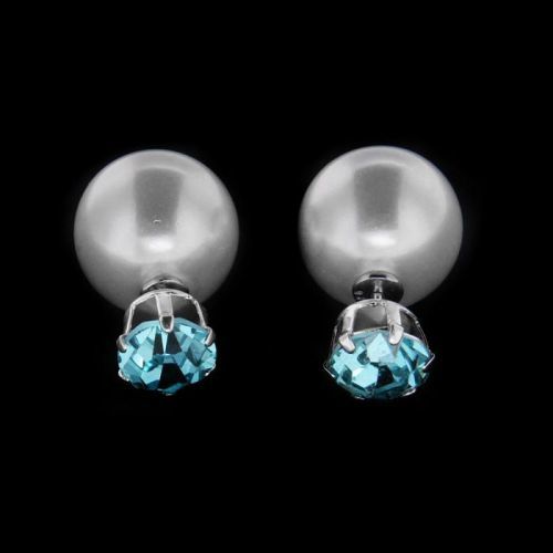 Stříbrné náušnice 16238