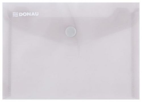 Obálka s drukem průhledná A6 PP, kouřová