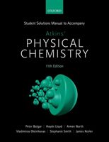Student Solutions Manual to Accompany Atkins' Physical Chemistry 11th Edition (Bolgar Peter (Recent graduate from the Department of Chemistry University of Cambridge))(Paperback)