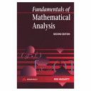 Fundamentals of Mathematical Analysis (Haggarty Rod)(Paperback)