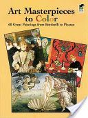 Art Masterpieces to Colour - 60 Great Paintings from Botticelli to Piccasso (Noble Marty)(Mixed media product)