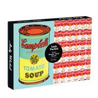 Andy Warhol Soup Can 2-sided 500 Piece Puzzle (Galison)(Jigsaw)