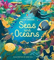 Look Inside Seas and Oceans (Cullis Megan)(Board book)