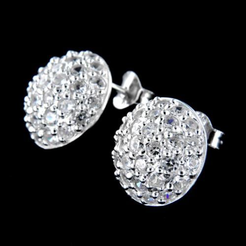 Stříbrné náušnice 15036