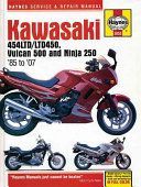 Kawasaki 454 Ltd, Vulcan 500 & Ninja Motorcycle Repair Manual (Anon)(Paperback)