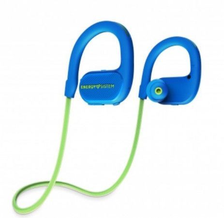 ENERGY Earphones BT Running 2 Neon Green, Bluetooth sluchátka s LED osvětlením, 448913
