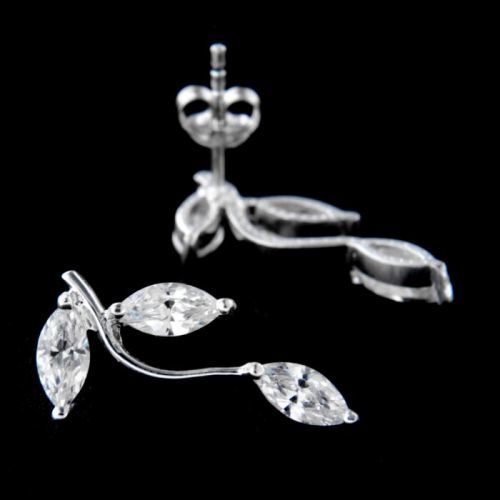 Stříbrné náušnice 14169