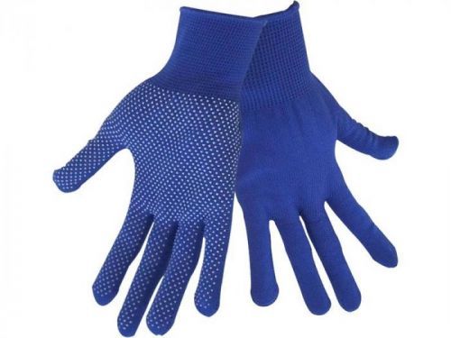 Rukavice z polyesteru s PVC terčíky na dlani Extol Craft - 10