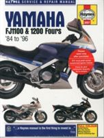 Yamaha FJ1100 & 1200 Fours Motorcycle Repair Manual - 84-96 (Anon)(Paperback)
