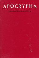 KJV Apocrypha Text Edition KJ530: A(Pevná vazba)