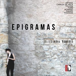 Epigramas / Alessandra Rombola Solo Flute (Artero / Rombola) (CD)