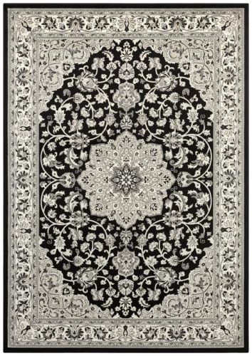 Mujkoberec Original Kusový koberec Mujkoberec Original 104226 Black/Grey - 160x230 cm Bílá