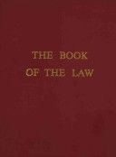The Book of the Law - Crowley Aleister