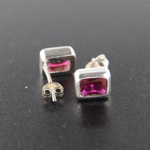 Stříbrné náušnice 15118